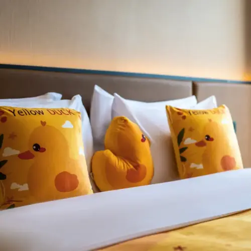 B.Duck Theme Family Double Bed Room (Children’s Tent + Child Fence)