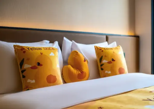 B.Duck Theme Family Double Bed Room (Children’s Tent + Child Fence)