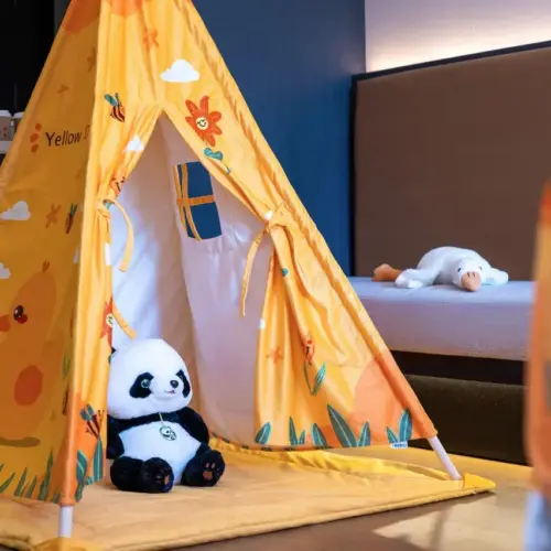 B.Duck Theme Family Double Bed Room (Children’s Tent + Child Fence)