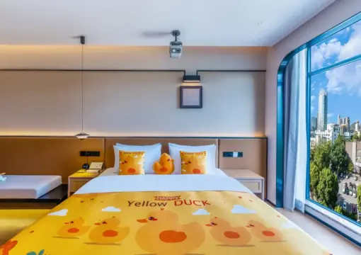 B.Duck Theme Family Double Bed Room (Children’s Tent + Child Fence)