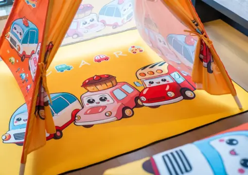 Cars Family Twin Room (Children’s Enclosure + Baby Bed)