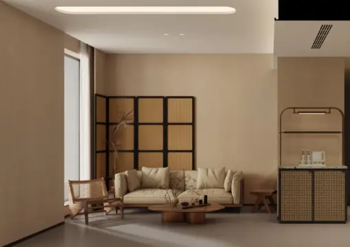 Gong Vacation Suite (Smart Control + One-Bedroom One-Living Room + Soaking Tub + Large Screen Projection)