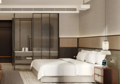 Gong Vacation Suite (Smart Control + One-Bedroom One-Living Room + Soaking Tub + Large Screen Projection)